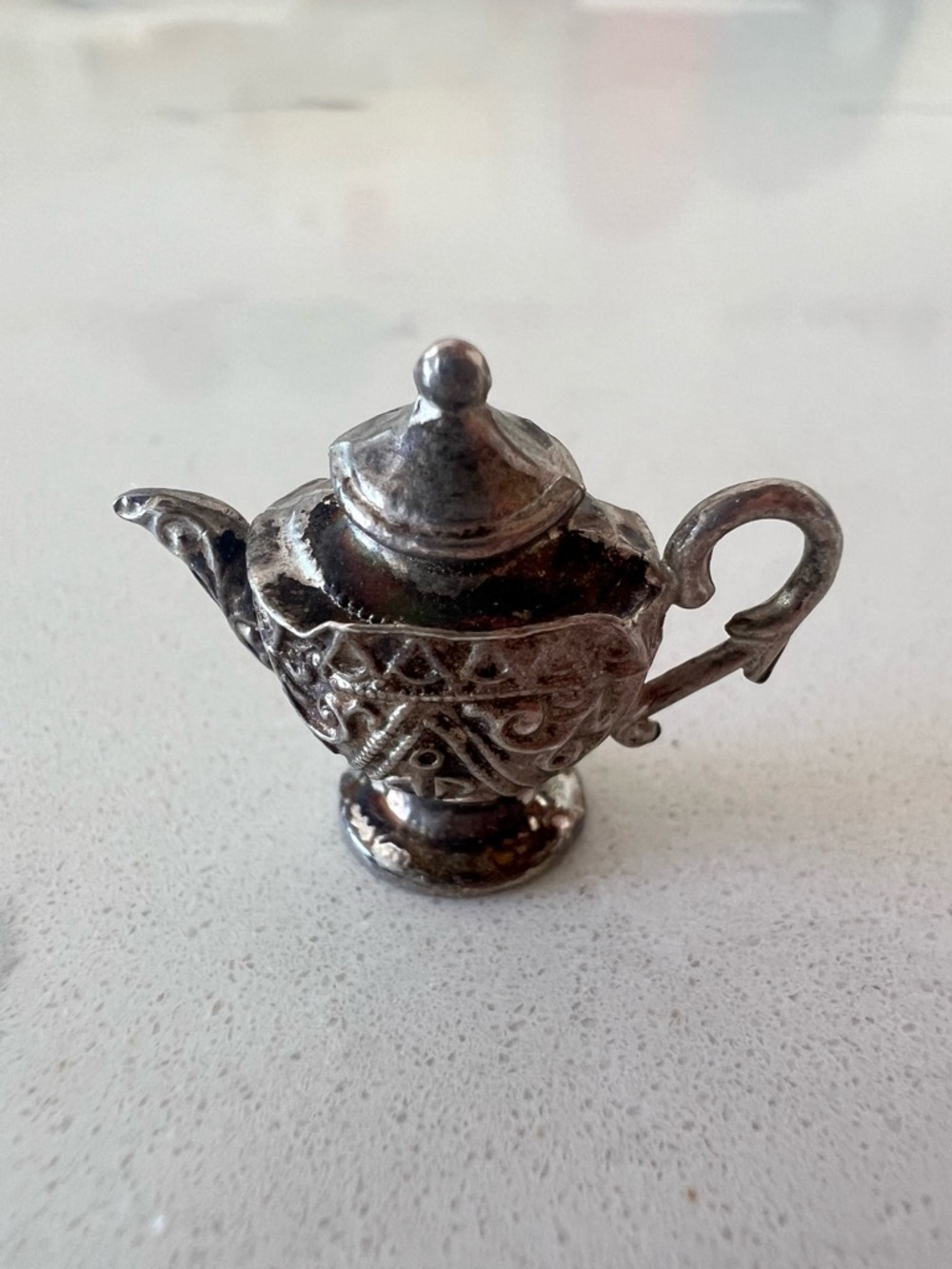 Vintage Sterling Silver Teapot Charm